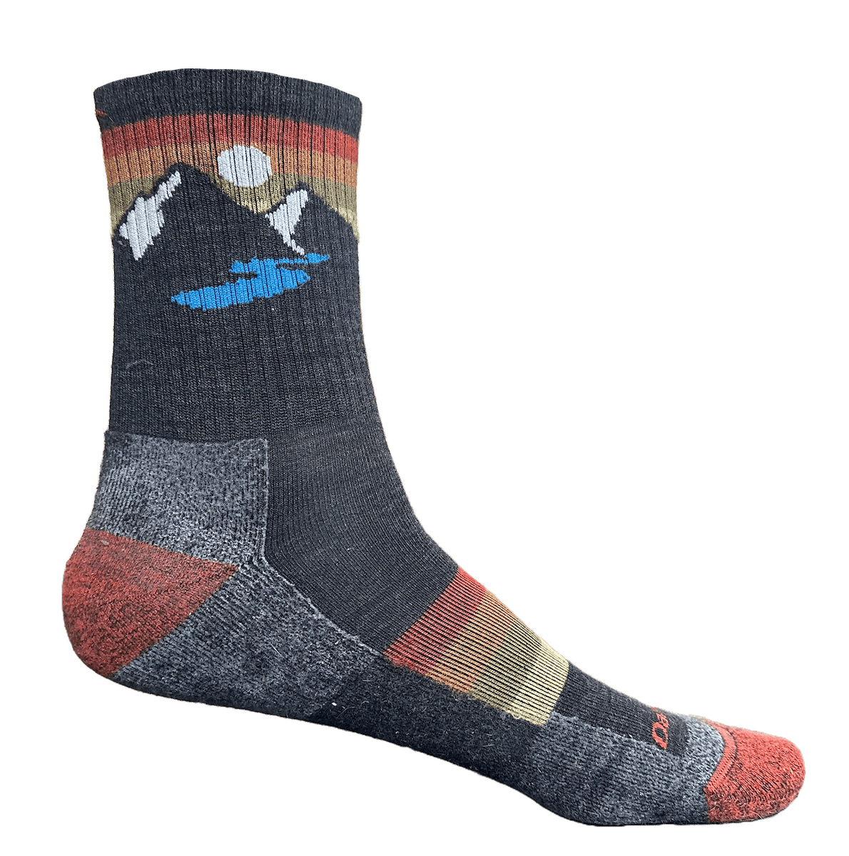 Darn Tough Socks Micro Crew hiking sock with cushion.